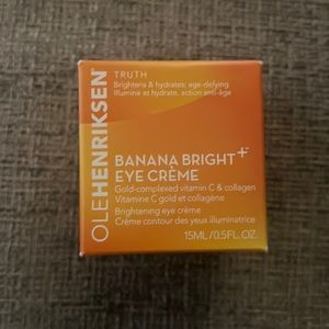 NEW OLEHENRIKSEN Banana Bright+ Vitamin C Brightening Eye Crème 0.5 oz / 15 mL
